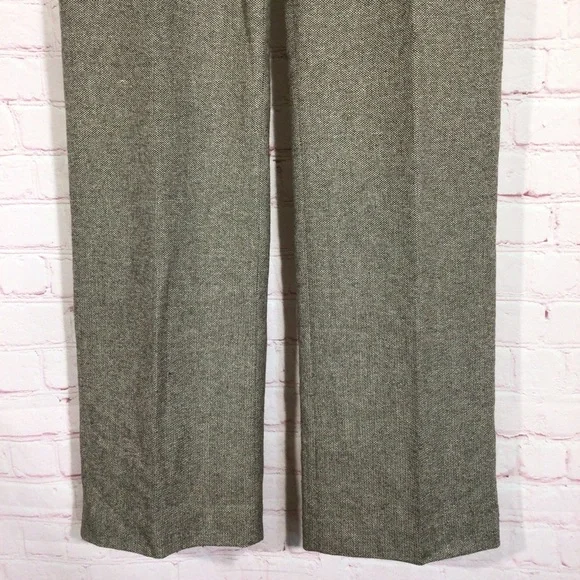 J. Crew Wool Blend Pants - Size 6 - Picture 3 of 8